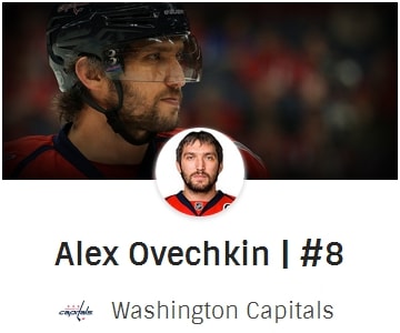 Alex Ovechkin jerseys